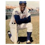Ernie Banks facsimile signed photo