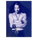 Chris Cornell facsimile signed  photo
