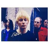 Radiohead Thom Yorke facsimile signed  photo