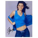 Shania Twain facsimile signed  photo
