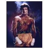 Rocky Sylvester Stallone facsimile signed movie...