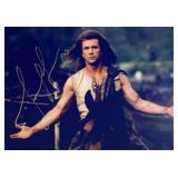 Braveheart Mel Gibson facsimile signed  photo