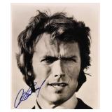Clint Eastwood facsimile signed portrait photo