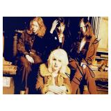 Hole Courtney Love facsimile signed  photo