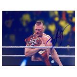 Pro Wrestler Brock Lesnar facsimile signed  photo