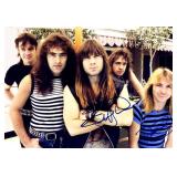 Iron Maiden facsimile signed  photo