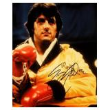 Sylvester Stallone signed movie photo