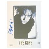 The Cure Robert Smith facsimile signed  photo