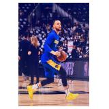 NBA All Star Steph Curry facsimile signed  photo