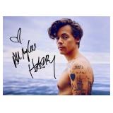 Harry Styles facsimile signed  photo