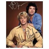 Dukes of Hazzard cast facsimile signed photo