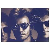 Sting facsimile signed  photo