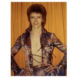 David Bowie facsimile signed photo