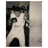 Muhammad Ali facsimile signed photo