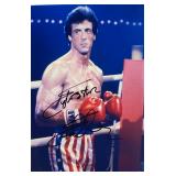 Rocky Sylvester Stallone facsimile signedphoto
