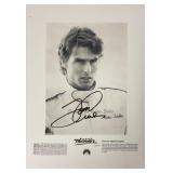Days of Thunder Tom Cruise facsimile signed ...
