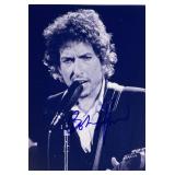 Bob Dylan facsimile signed photo
