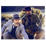 Django Unchained Christoph Waltz and Jamie Foxx...