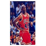 Chicago Bulls Michael Jordan facsimile signed ...
