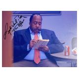 The Office Leslie David Baker facsimile signed ...
