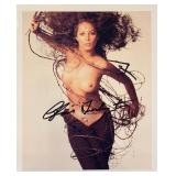 Christy Turlington signed photo