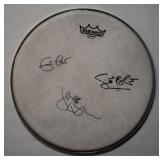 Cream signed drumhead