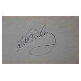 Elvis Presley signature slip