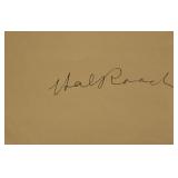 The Little Rascals Hal Roach signature slip