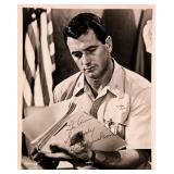 Rock Hudson signed promo photo