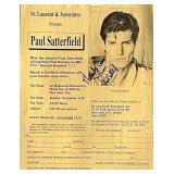 General Hospital Paul Satterfield signed brochure