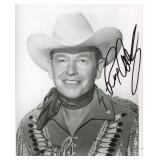 The Arizona Cowboy Rex Allen signed photo
