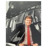 Donald Trump signed photo