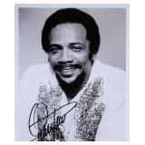 Music Producer Quincy Jones signed photo