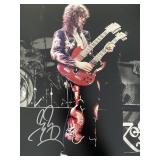 Led Zeppelin Jimmy Page signed photo