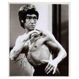 Bruce Lee signed photo