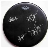 Van Halen Signed Drumhead