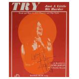 Janis Joplin Signed Sheet Music