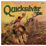 Quicksilver Happy Trails signed album