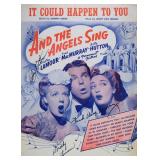 It Could Happen To You signed sheet music