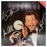 Scrooged cast signed laser disc