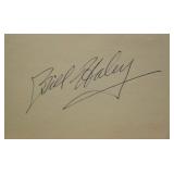 Bill Haley signature slip