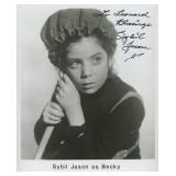 Sybil Jason signed "The Little Princess" movie...