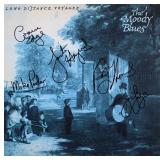 The Moody Blues signed Long Distance Voyager album