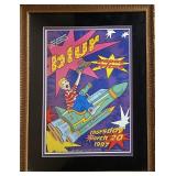 Blur 1997 Fillmore concert poster