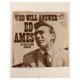 Ed Ames signed 45 RPM