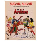 Ron Dante signed sheet music