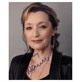 The Crown Lesley Manville signed photo