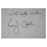 Death of a Salesman Lee J. Cobb signature slip