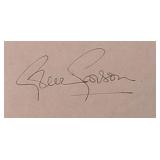 Pride And Prejudice Greer Garson signature slip