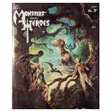 Monsters and Heroes signed magazine